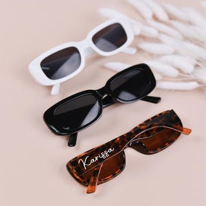 Custom Wedding Party Sunglasses: Vintage Groomsmen Sunglasses, Personalized Bridesmaid Gifts, Custom Bridal Party Sunglasses