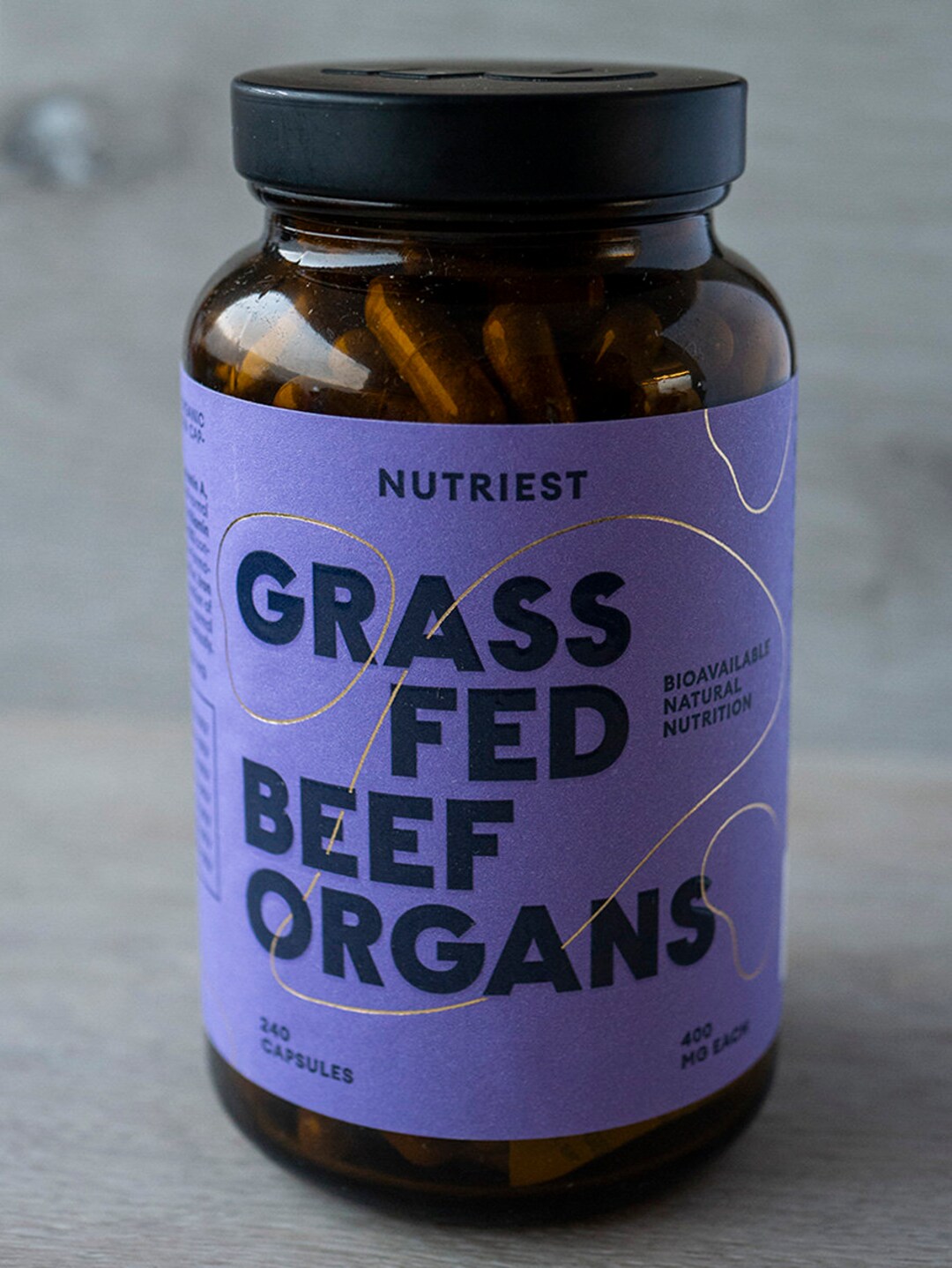 BEEF ORGANS SUPPLEMENTS Grass Fed Organic Desiccated Natural Organ