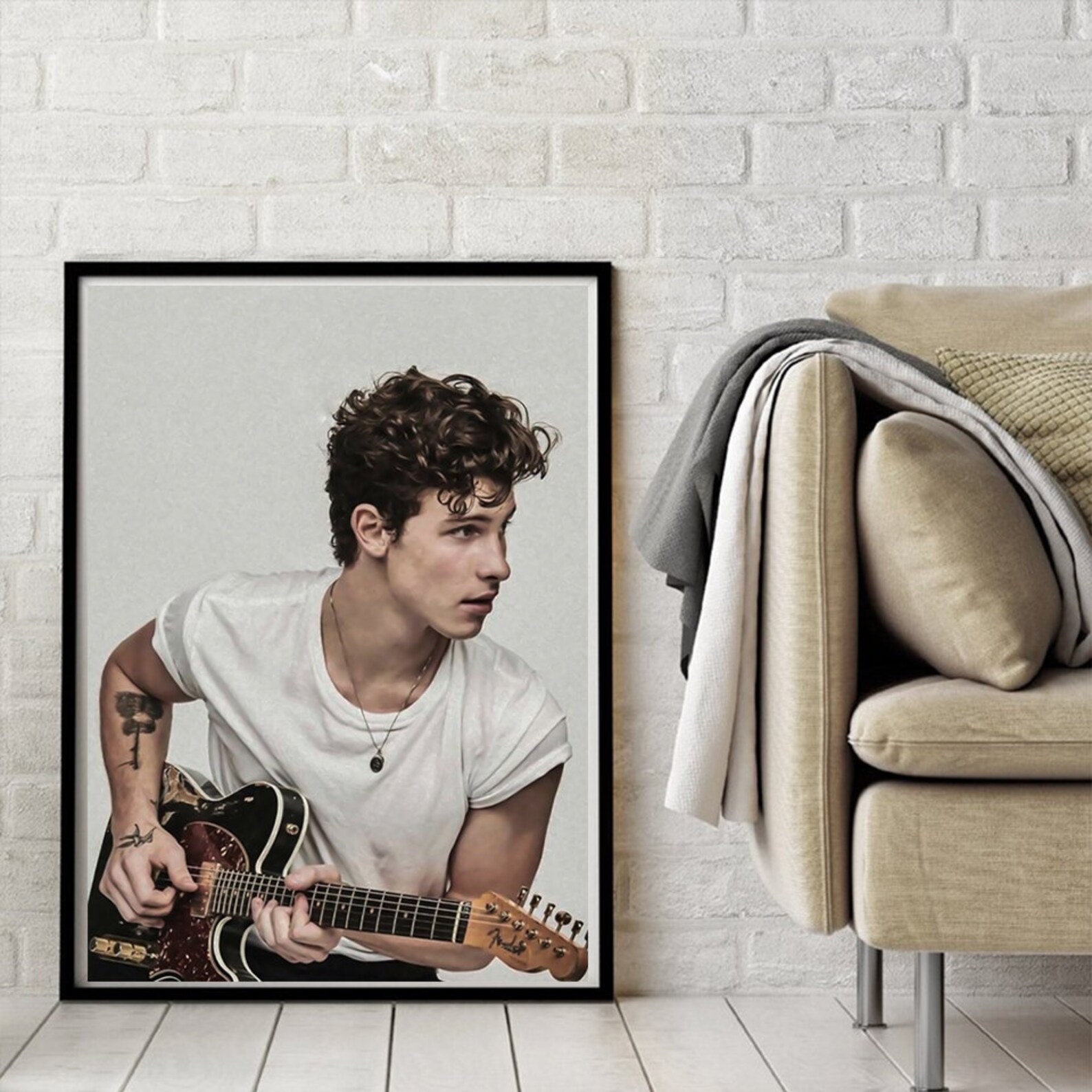 Shawn Mendes Poster Canvas Shawn Mendes Print Canvas Print Etsy
