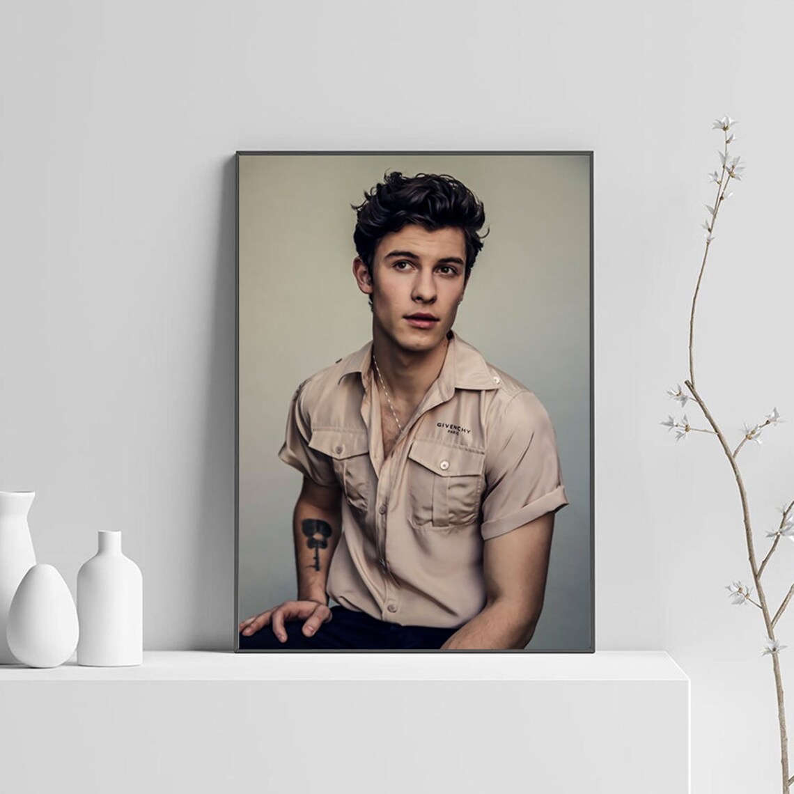 Shawn Mendes Custom Poster Shawn Mendes Print Poster Print Etsy