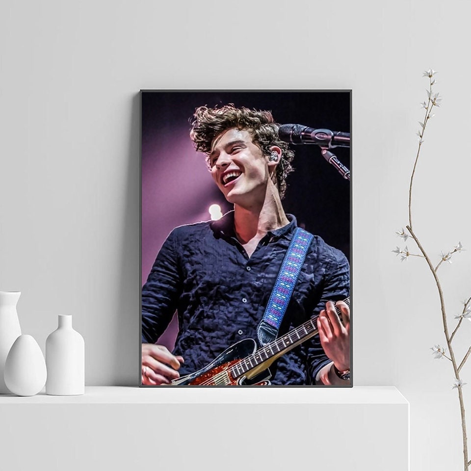 Shawn Mendes Poster Canvas Shawn Mendes Print Canvas Print Etsy
