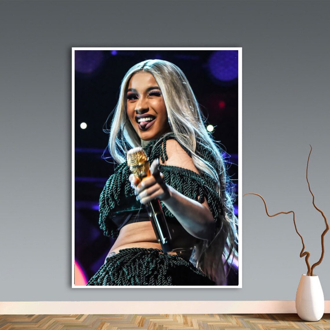 Cardi B Custom Poster Cardi B Print Poster Print Poster | Etsy