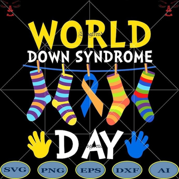 Syndrome de Down mondial svg, Journée mondiale du syndrome de Down svg, Syndrome de Down svg, Vecteur du syndrome de Down, Vecteur de la Journée mondiale du syndrome de Down, Syndrome de Down