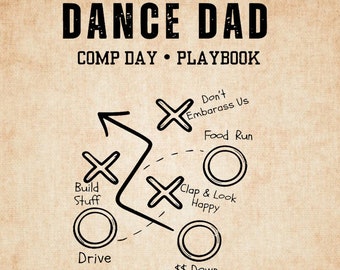 DanCE Dad Svg, ComP DaY PlayBoOk Svg, Dance Dad Shirt Svg, Dancer Svg