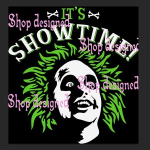 Ver 2 Beetlejuice SVG, It's Showtime Svg, Svg, Png, Dxf Svg Svg Png Cut ...