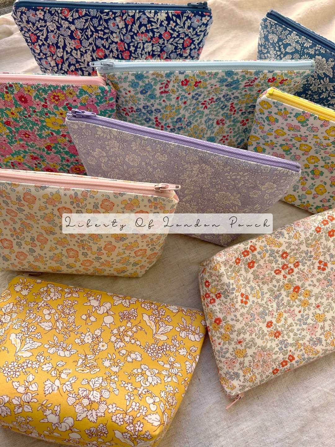Liberty of London Pouch, Floral Pouch,liberty Makeup Pouch, Liberty ...