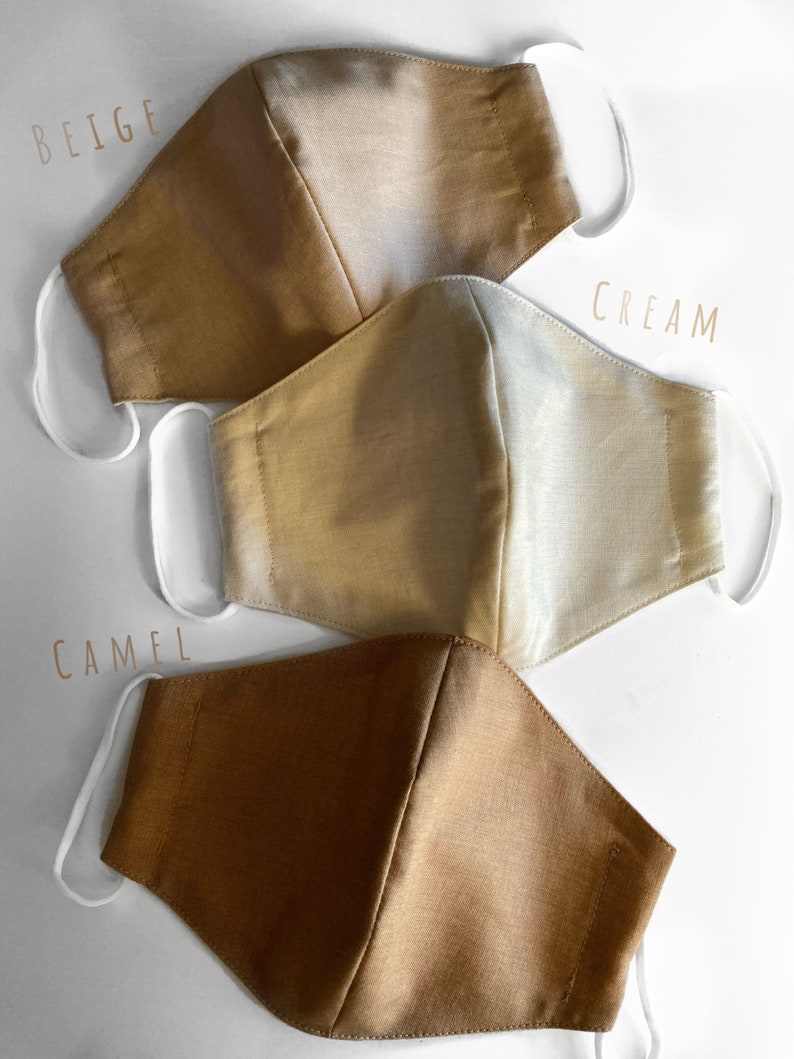 Neutral Face Mask/skin Tone Face Mask/french General Etsy