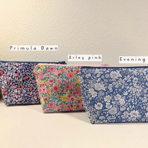 Liberty of London Pouch, Floral Pouch,liberty Makeup Pouch, Liberty ...