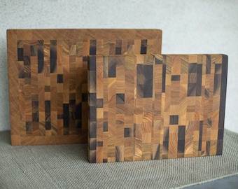 Set cutting board. set two wooden oak boards. Top Seller Mother’s Day Gift