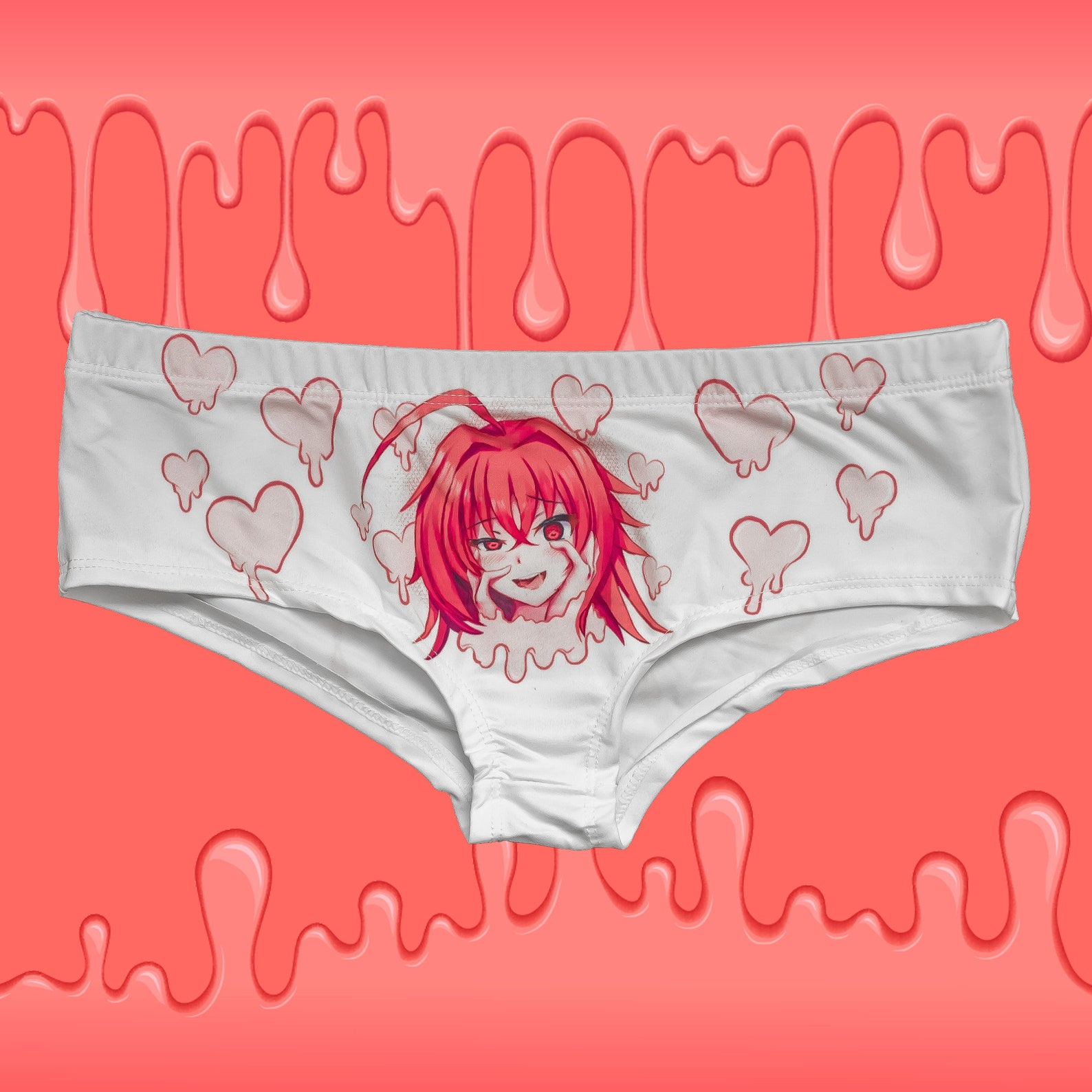 Lewd Panties Ahegao Face Sexy Anime Cosplay Cosplayer image 0.