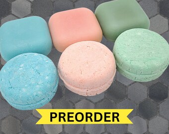 PREORDER 100 x Solid Shampoo + Conditioner Bar Bundle | Choice of Scents | Wholesale Bulk Pricing White Private Custom Labels | Vegan