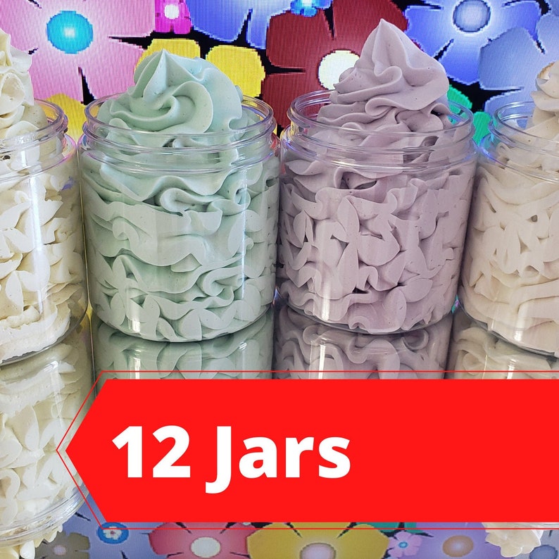 Whipped Body Butter 12 Jars Choice Of Scents Wholesale Etsy