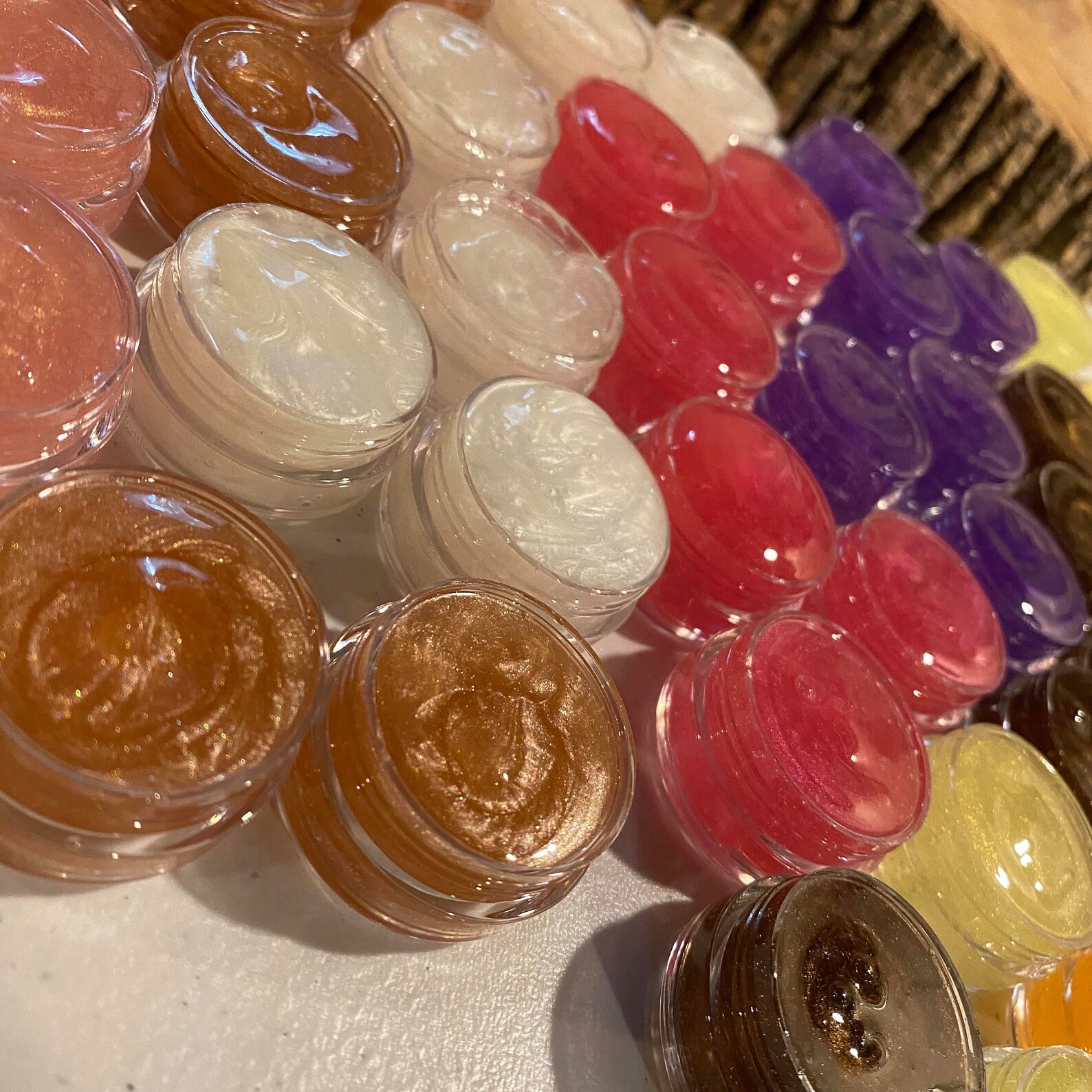 24 x Lip Gloss Pots Jars 0.5 oz 14 g Choice Of Flavors Etsy
