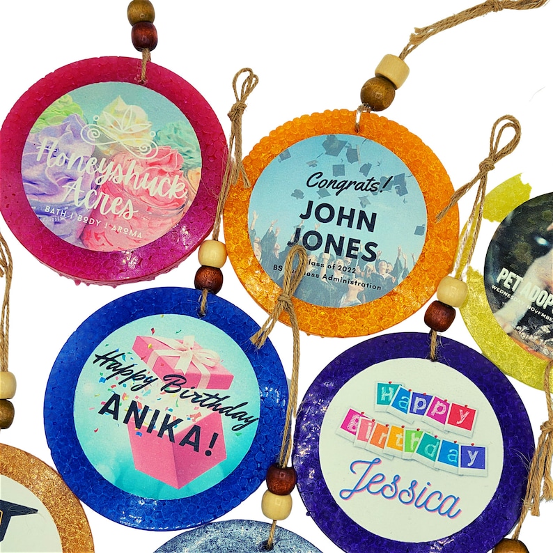 48 X Custom Cardstock Freshie Air Fresheners 2.5 Oz 4inch Etsy