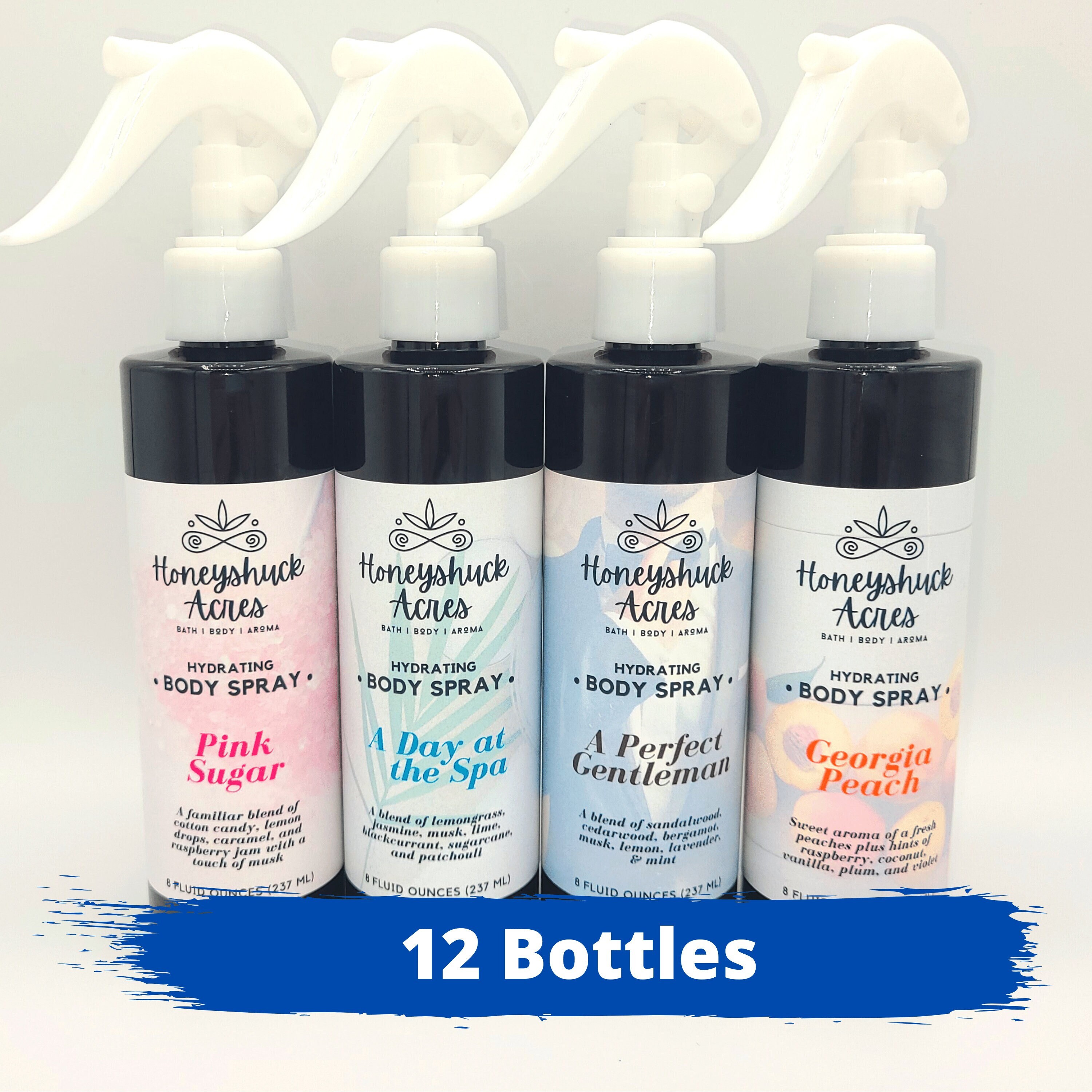 12 x Hydrating Body Spray 8 fl oz 237ml Choice Of Scents Etsy