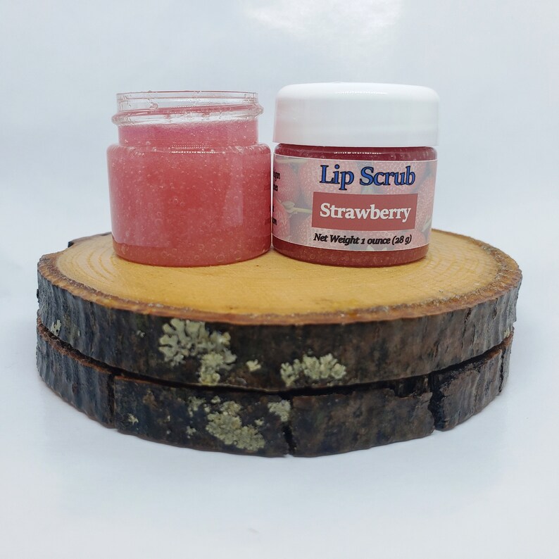 Lip Sugar Scrubs 10 Jars Choice Of Flavors Wholesale Etsy