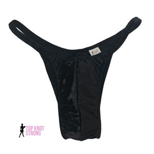 Black Velvet Men&#39;s Bodybuilding Posing Trunks