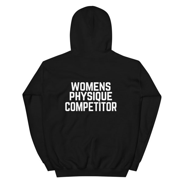 Womens Physique Competitor Unisex Hoodie