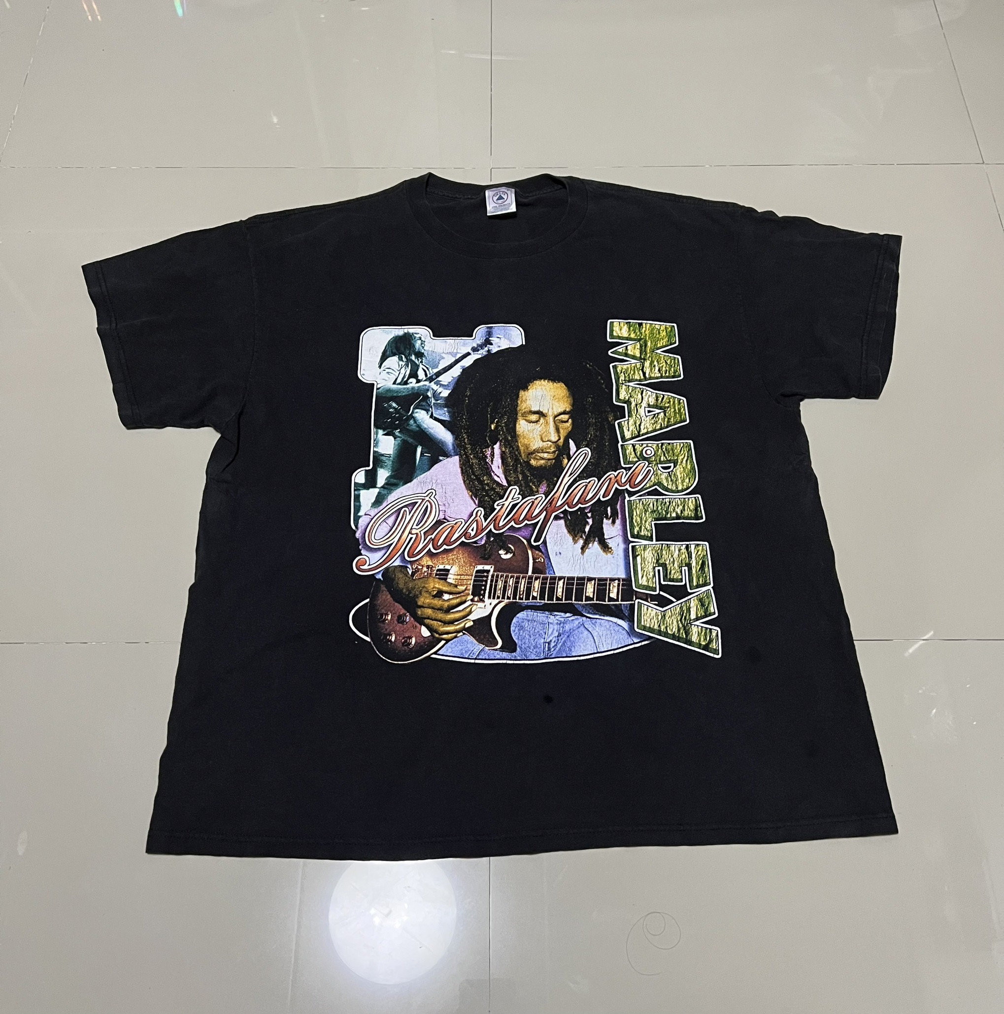 Vintage Bob Marley Bootleg 90s T-shirt - Etsy