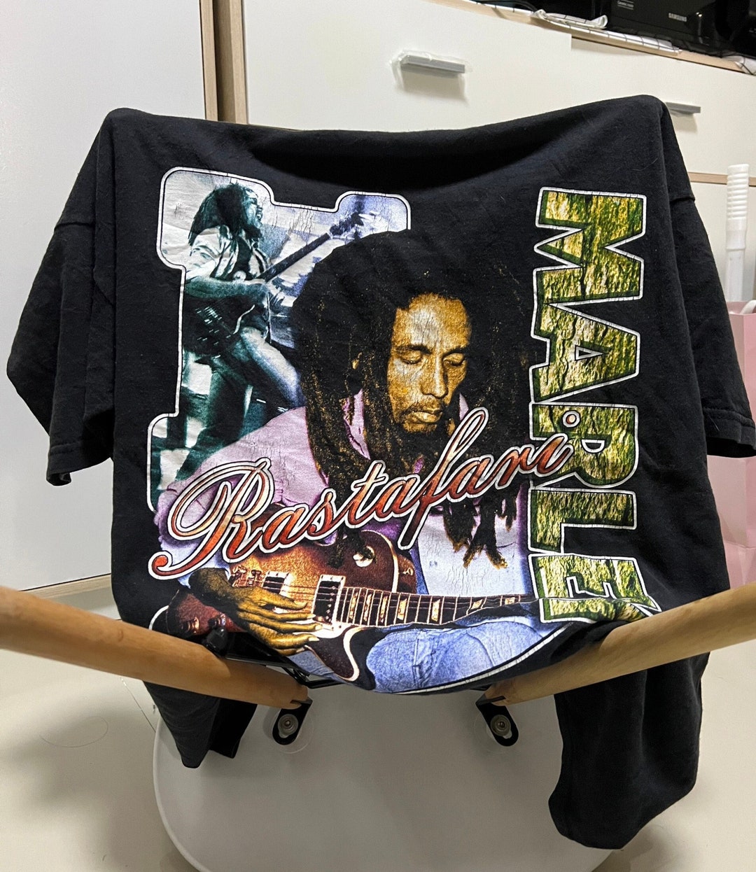 Vintage Bob Marley Bootleg 90s T-shirt - Etsy