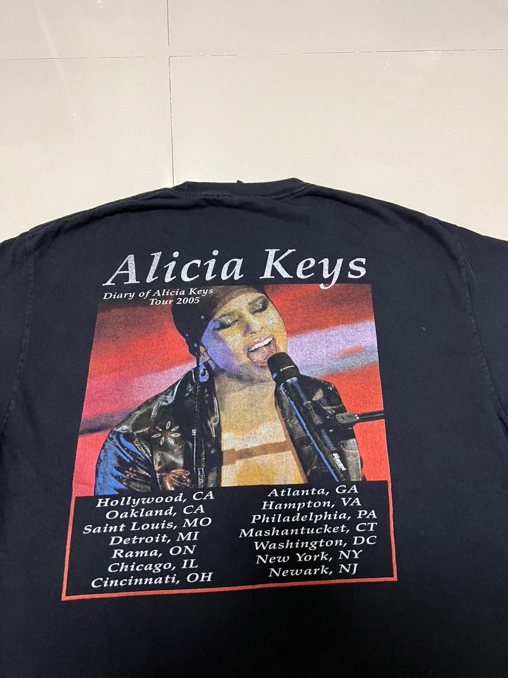 ツアーTシャツ 2005 アリシアキースAlicia