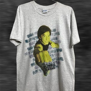 ビンテージ90s ジャッキーチェン　ランブルインザブロンクスtシャツL香港映画 ビンテージ90s ジャッキーチェン ランブルインザブロンクスt