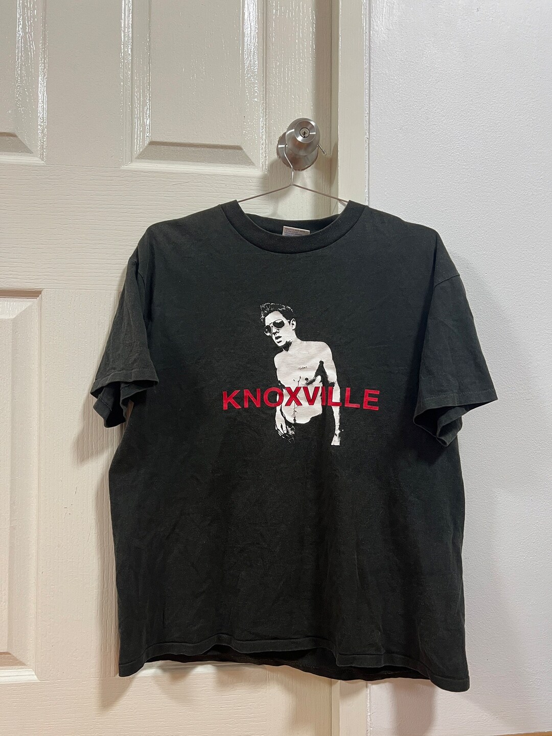Vintage JOHNNY KNOXVILLE T-Shirt 90s MTV JACKASS All-Sport