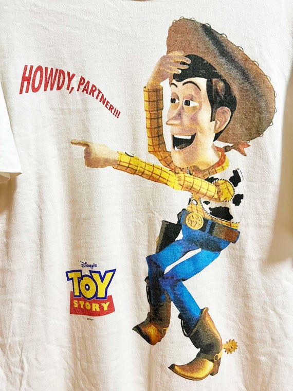 Vintage Toystory Woody T-shirt Vtg 90s - Etsy Vintage Toystory Woody T-shirt Vtg 90s - Etsy