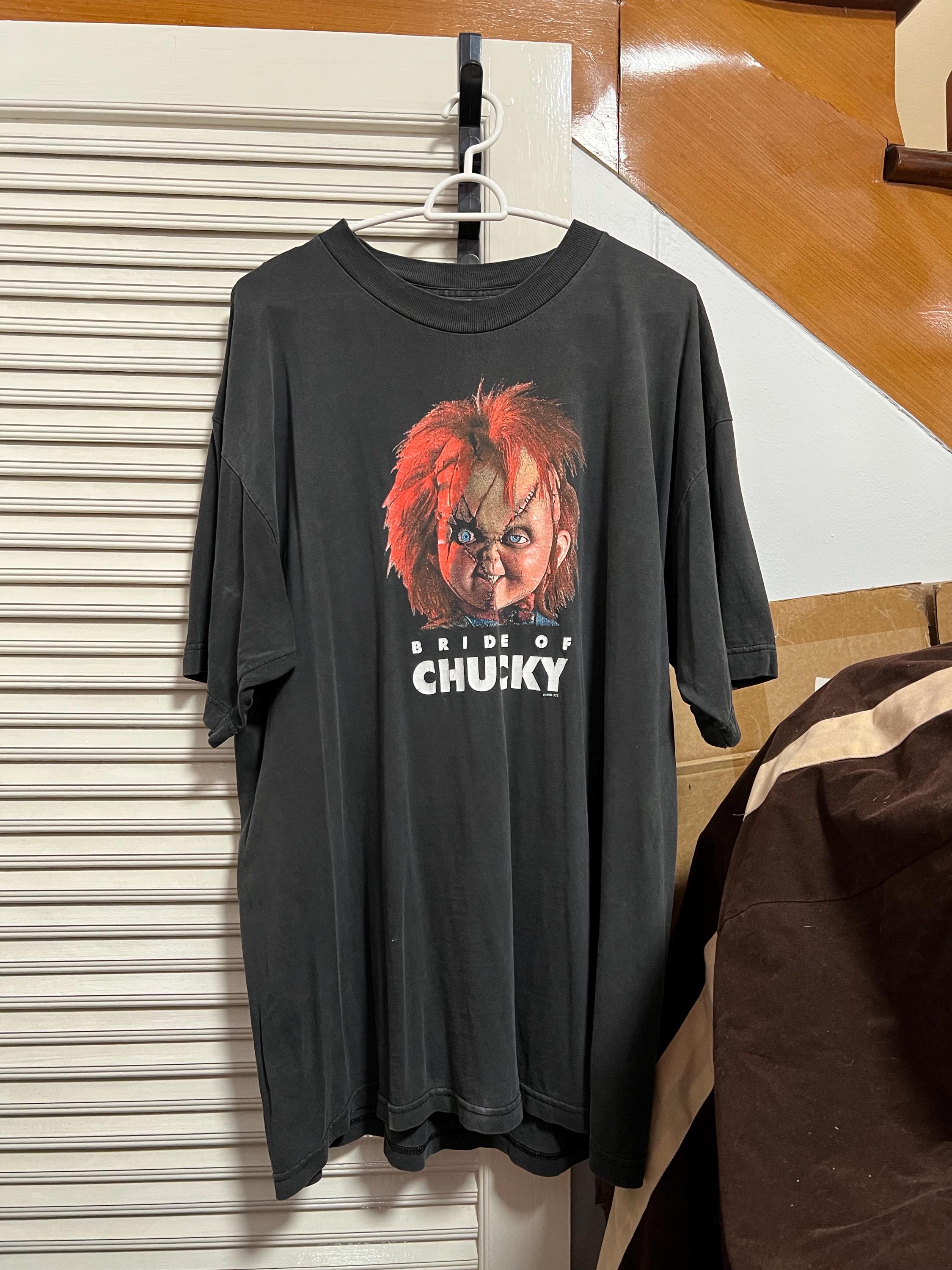 【希少・90s当時物】BRIDE OF CHUCKY tシャツ 希少・90s当時物】BRIDE OF CHUCKY tシャツ