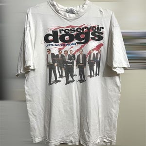 ヴィンテージ レザボア・ドッグス クエンティン・タランティーノ 映画Tシャツ 90年代Tシャツ