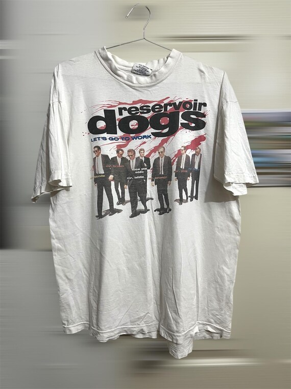 Vintage Reservoir Dogs by Quentin Tarantino Movie-tees 90s T-shirt 