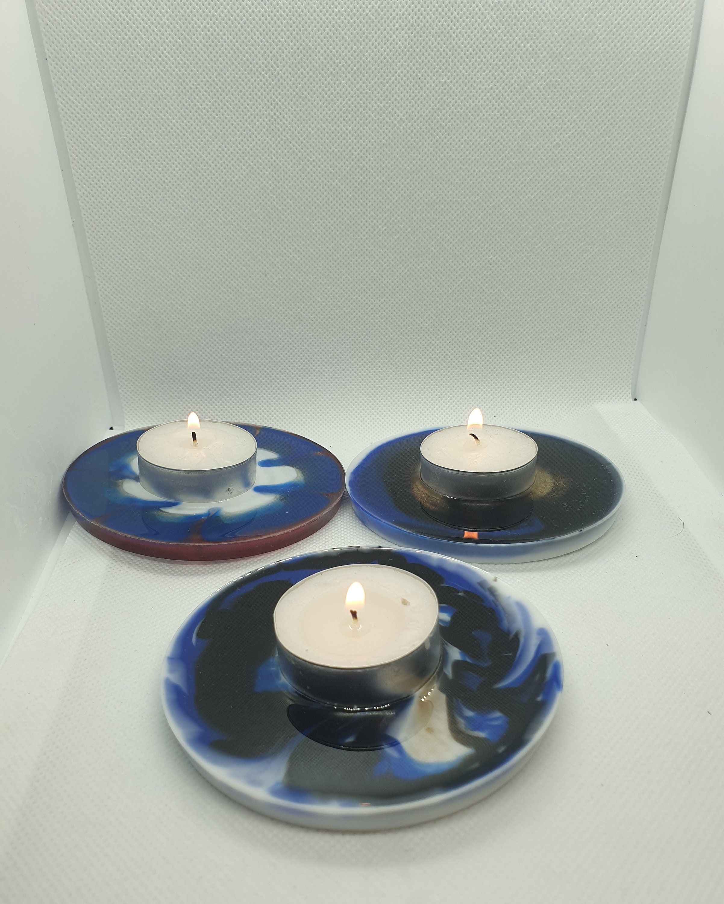 3 Chandeliers ou Ensemble Resin Coaster Il S'agit d'un Support Suspendu Unique Qui Peut Être Utilisé