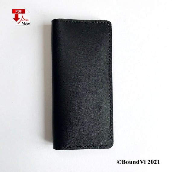 PDF Long Wallet Leather / Leather Pattern / Template Wallet