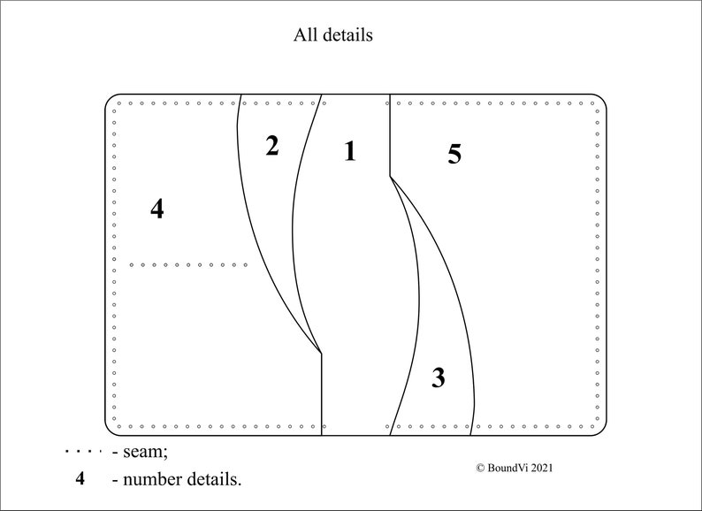 Acrylic Leather Pattern Acrylic Template Leather Pattern Etsy