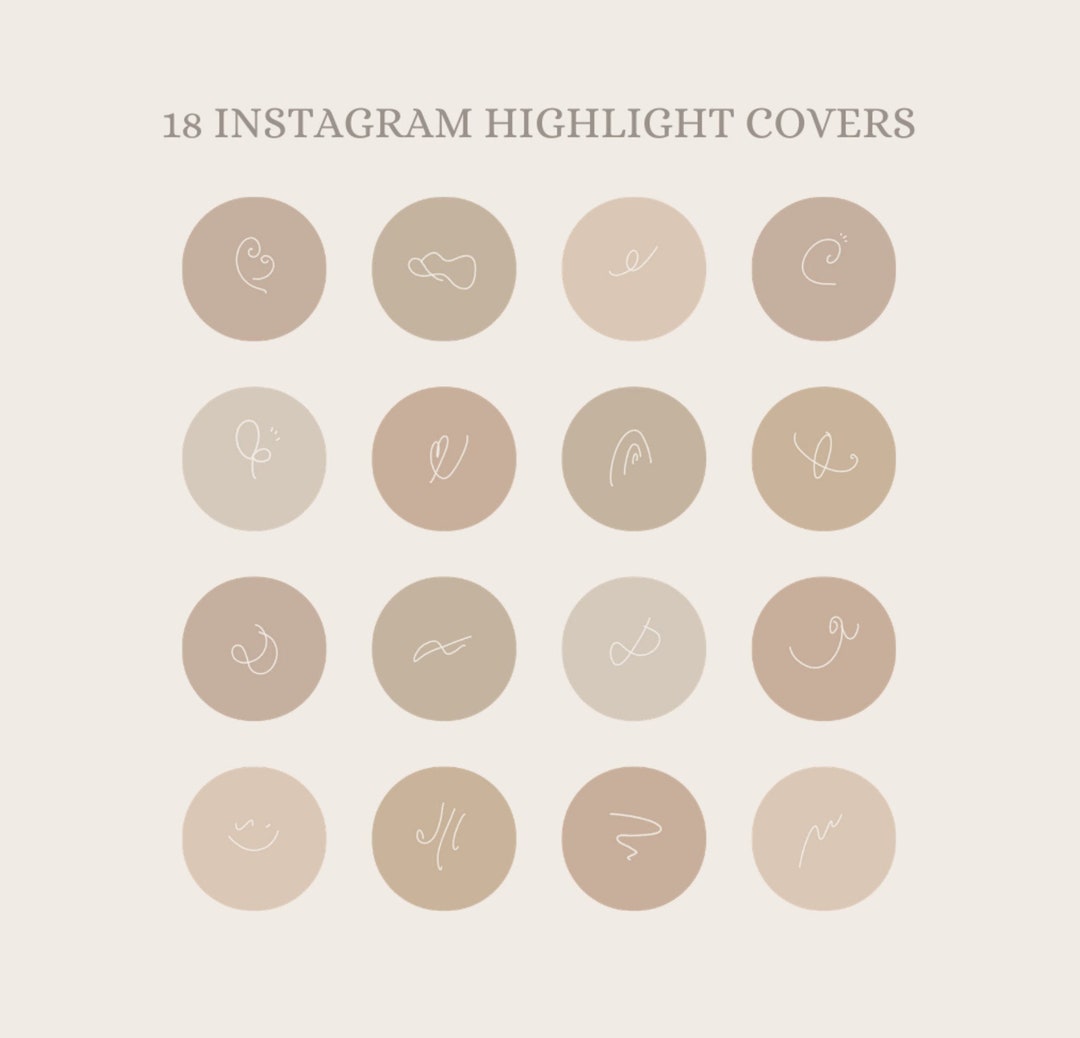 18 Instagram Story Highlight Iconshighlight Coverssocial - Etsy