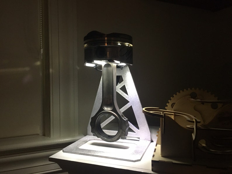 Piston Lamp Night Light Man Cave Lighting Etsy