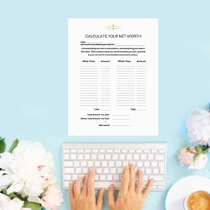 Printable Net Worth Calculator Worksheet, Fillable PDF Net Worth