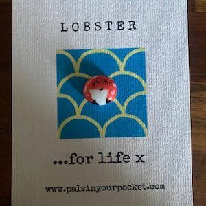 Cadeau pour couple. Cadeaux de poche. Anniversaire. Imprimés inspirés des sitcoms. Homard. Cadeau de mariage.