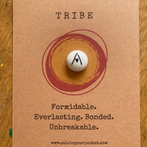 Regalo para grupo tribal. Festival. Paquete para mejores amigos. Tarjeta de felicitación adorable.