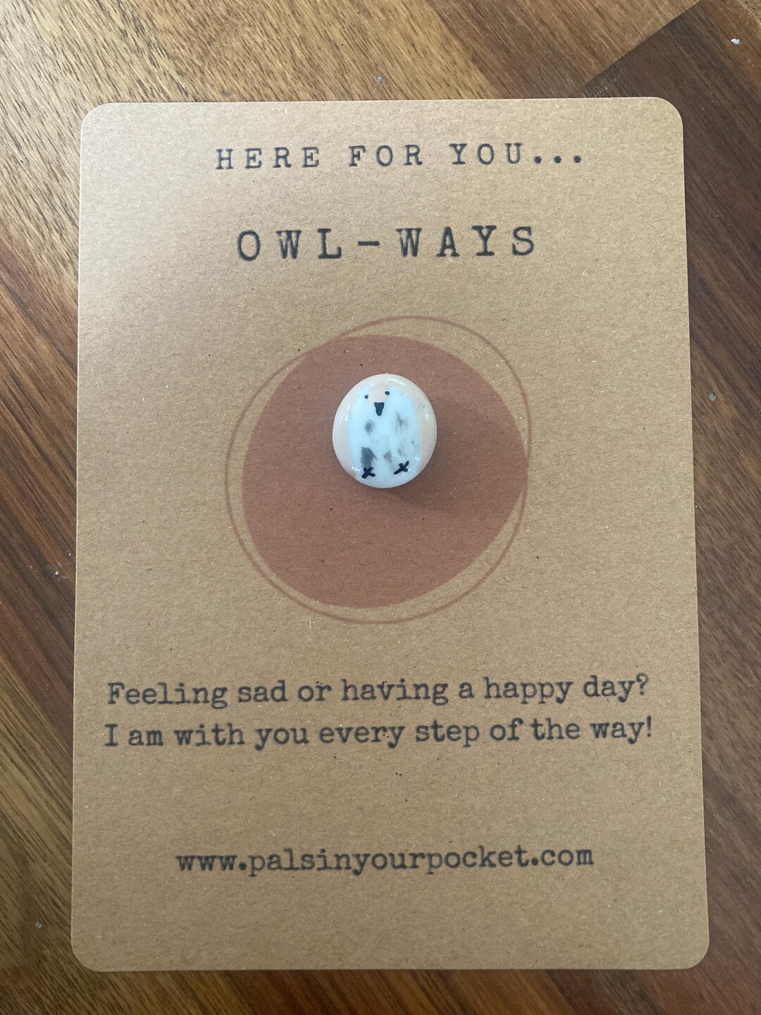 Pebble Note Taking Pocket Pet. Little Bird Pebble. Note Card, Thinking of You, There for ...