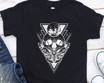 vintage 80s GRIM REAPER PAPER THIN T-Shirt SMALL pentagram skeleton punk satan
