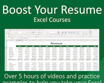 Excel Courses: Boost Your Resume