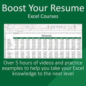 Excel Courses: Boost Your Resume