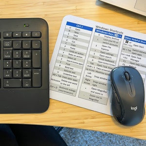 Windows Shortcut Mouse Pad