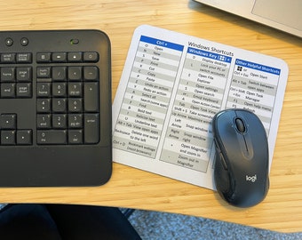Windows Shortcut Mouse Pad