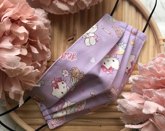 Lavender Sweets Double Layered Adult Face Mask | Oxford Cotton
