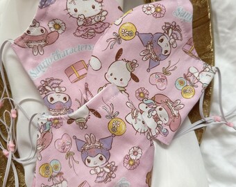 Light Pink All Star Characters Easter Edition |Adult Duckbill Style | Oxford Cotton |