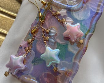 Star charm for cell phone, bags, camera, backpack, range finder