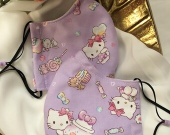 Adult Duckbill Style | Oxford Cotton | Lavender Valentines