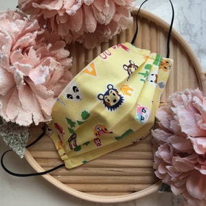 FINAL RESTOCK | Oxford Cotton Double Layered Adult Face Mask | Yellow